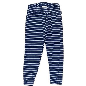 JoJo Maman Bebe | Navy/White Stripe Pant Leggings